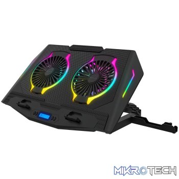 Laptop Cooling Pad 17.0? 2 x 120mm Fan RGB 6 Level  LCP172